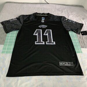 Men'S Nike Philadelphia Eagles A.J. Brown Black No. 11 Game Jersey